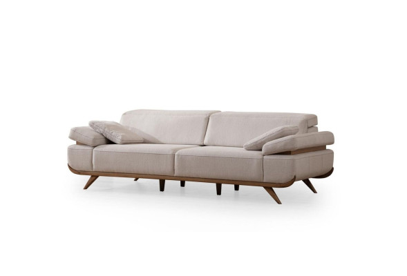 Salotto a due colori Set di divani moderni 3+2 posti Poltrona di lusso