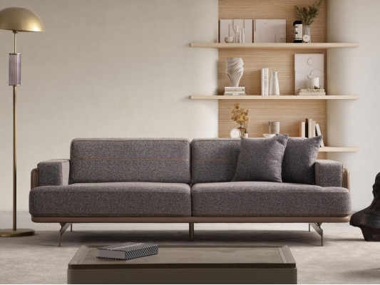 Set di divani moderno e luminoso 3+3+1 Designer per soggiorno 3 pezzi