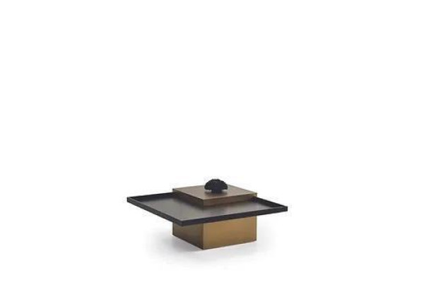 Set di tavolini moderni per il soggiorno, mobili di lusso in legno 3 pezzi