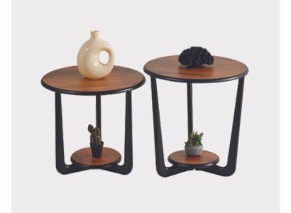 Set di 2 tavolini da caffè design per tavolino da salotto, tavolino da caffè e tavolino da salotto.