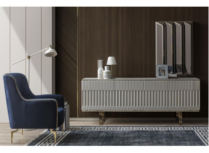 Set di mobili credenza specchio comò armadio designer di lusso armadi comò. Set di mobili credenza specchio comò armadio designer di lusso armadi comò.