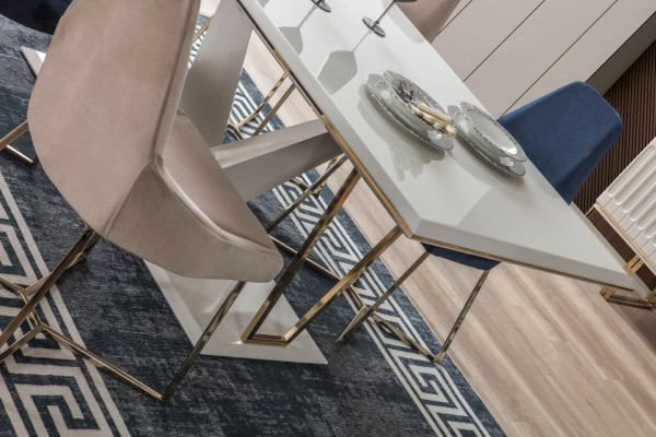 Sedia da pranzo di lusso, Sedia a sdraio, Sedia Sdraio, Sedie Design, Poltrona Turchese Nuova.