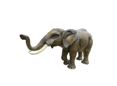 Elefante Statua decorativa a grandezza naturale Scultura in statuette Elefanti 200cm