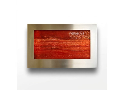 LED parete d'acqua Colonne d'acqua Designer Cornice di immagine cascata 90x60