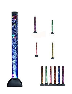 LED Colonna d'acqua 120 cm luce chiara pesce decorazione lampada da terra