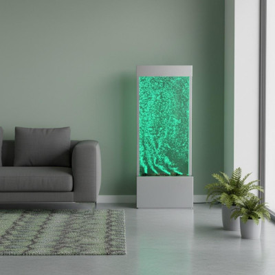 Separatore Designer in acciaio inossidabile colonne d'acqua colonne pareti LED parete