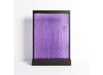 Pannello a parete divisoria acqua LED parete d'acqua design decorativo illuminato.