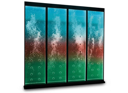 Moderno muro divisorio con cascata d'acqua pareti cascata d'acqua Led