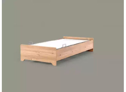Designer letti lettino per bambini marrone moderno letto per ragazzi mobili in legno 100x200cm