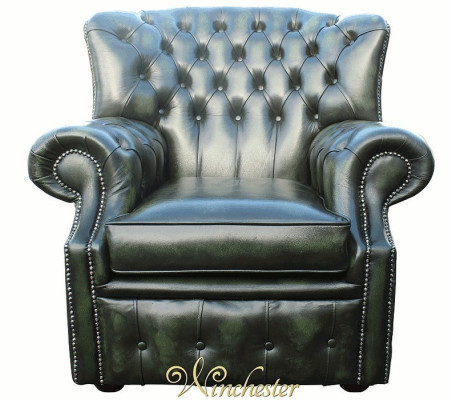 Chesterfield velluto poltrona ala 1 posto designer in pelle tessuto televisivo imbottita nuova