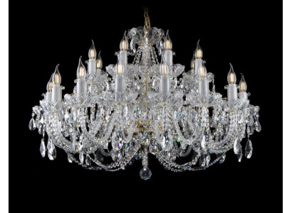 Classica lampada a soffitto lampadario luce cristallo Boemia nuova.