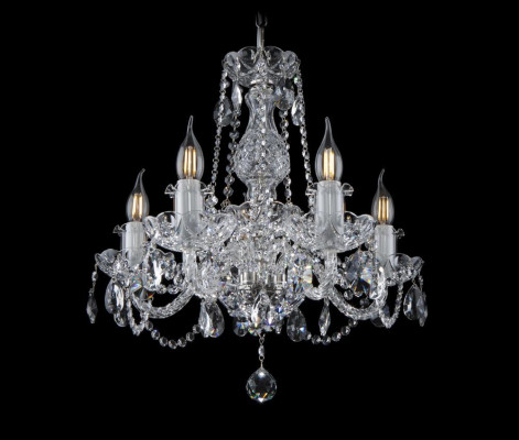 -Lampadario soffitto in cristallo di Boemia Nuova Lampada classica Illuminazione