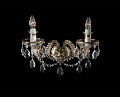 Plafoniera da parete Bohemia Lampada da parete Classica Lampadario a parete