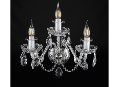 Cristallo di vetro lampada da parete candelabro illuminazione dell'elite bohemia della stanza da letto.