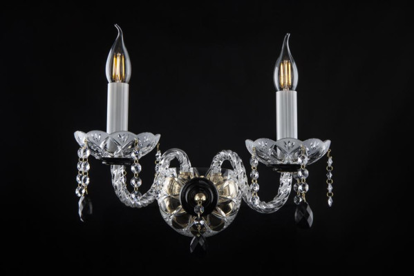 - Lampada da parete Boemia Luster Stile antico Lampadario Lampade a parete Lampada da parete Nuovo