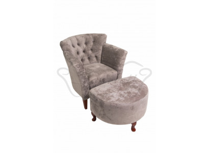 Poggiapiedi Poggiapiedi d'appoggio Pouf Panchina Sedia imbottita Sedia Nuovo