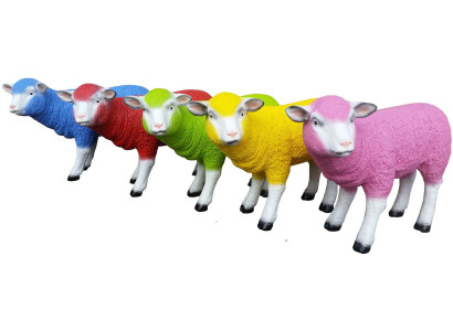 Statua astratta di decorazione figura scultura 35 cm, figure statue sculture creatura nuova.