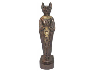Scultura Egitto Dea Gatti Bastet Statue Statua Egizia Figure Faraone