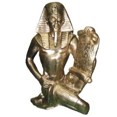 Egitto Scultura Ramses II Statua in plastica Figure Statue Stile antico 25 cm