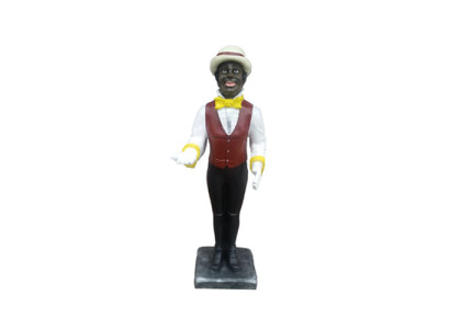 Butler figura statua figure statue scultura ristorante hotel 95cm scaffale nuovo