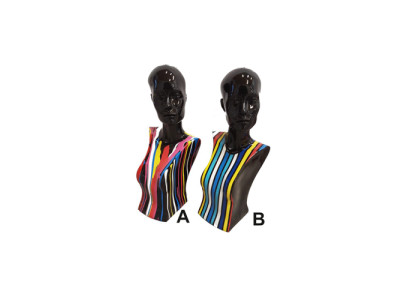 Scultura astratta busto di donna 58 cm stile statue sculture figure soggiorno  Scultura astratta del busto di una donna 58 cm stile statue sculture figure soggiorno