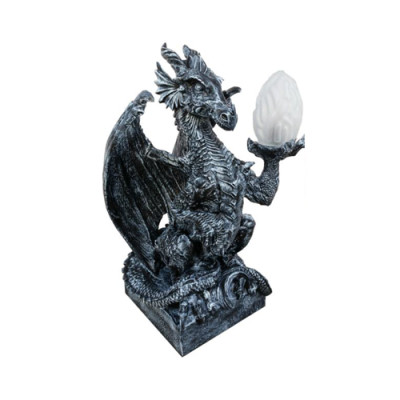 Statua di drago LAMPE figura decorativa scultura 75 cm statue sculture new WG2020 N2