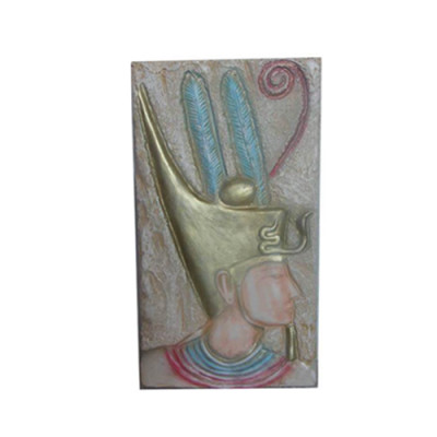 Egitto Immagine Rilievo Decorazione con Falcone Immagini 90x49cm O8 Faraone