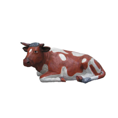 Espositore per decorazione di mucche da fattoria da giardino, scultura di mucche nuove di 150 cm!!