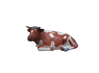 Espositore per decorazione di mucche da fattoria da giardino, scultura di mucche nuove di 150 cm!!