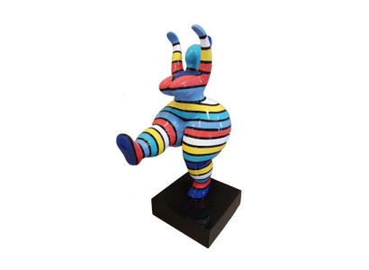 Arte astratta della statua colorata dello scultore designer di 50 cm statue nuove