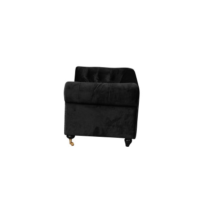 Chesterfield 2 posti Classico lusso Barocco Rokoko Divano Tessuto Pelle Sofa