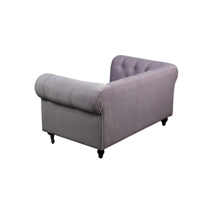 Chesterfield 2 posti classico lusso barocco rococò divano in tessuto pelle couch