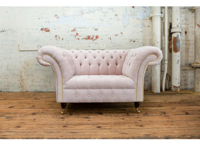 Chesterfield poltrona divano televisivo 1 posto in tessuto divani imbottiti nuovi tessuti.