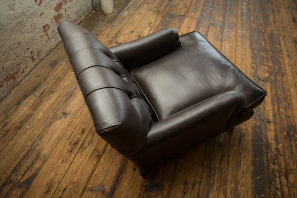 Chesterfield Design Divano Poltrona Divano Imbottito Lusso Tessuto Divani 1 Posto #299