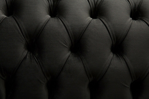 Chesterfield Design Tessuto Divano Poltrona 1.5 Posti Divani Imbottiti Lounge Nuovo Club