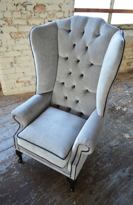 Chesterfield poltrona divano divano sedia lounge TV relax designer soggiorno