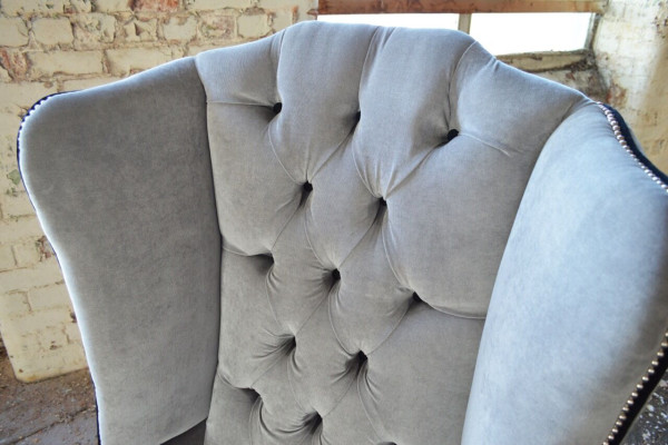 Chesterfield poltrona divano divano sedia lounge TV relax designer soggiorno