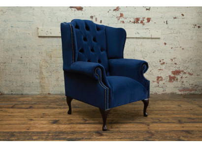 Chesterfield velluto poltrona divano imbottito divani design lusso divano relax TV nuovo