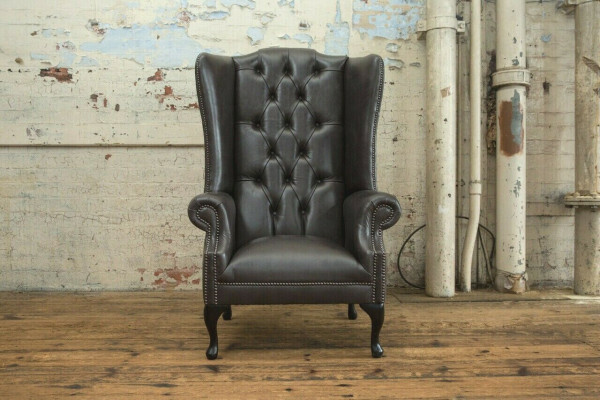 Chesterfield poltrona bergère monoposto divano sofa relax imbottitura velluto pelle tessuto