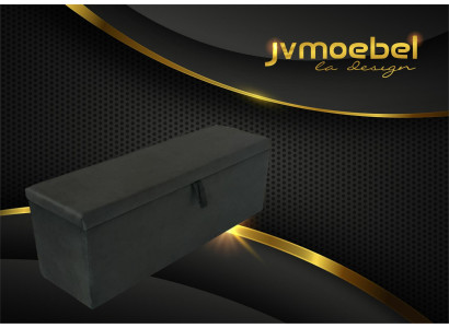 Design moderno Scatola portagioie di lusso Pouf da camera da letto Tessuto Baule Scatole