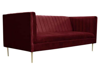 Rosso Bordeaux lussuoso divano imbottito divano bordeaux a due posti divani divani soggiorno