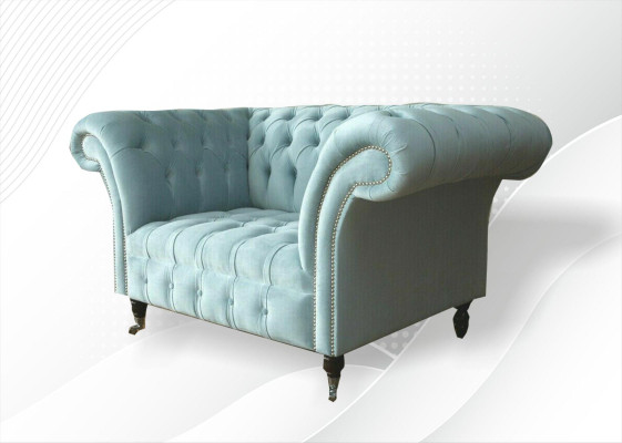 Chesterfield poltrona design divano divano divani tessuto mobili nuovi