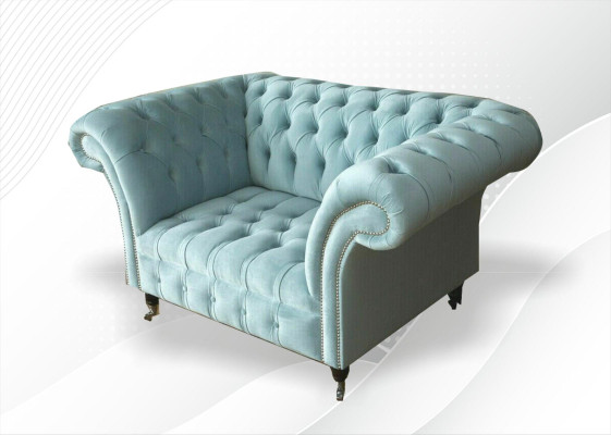 Chesterfield poltrona design divano divano divani tessuto mobili nuovi