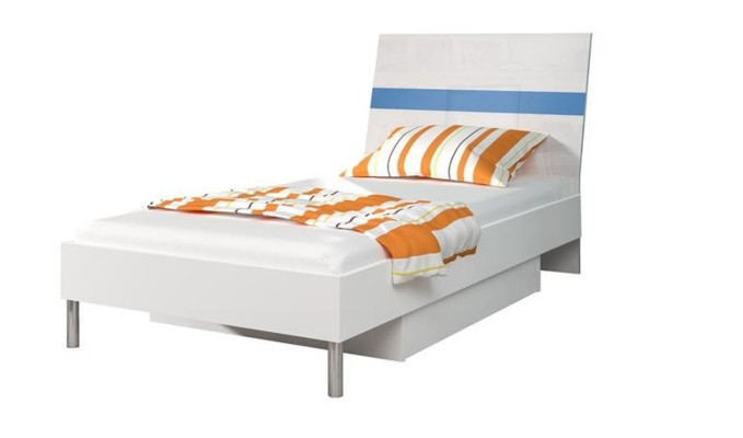 Set per bambini, tavolo, letto, armadio, comò, completo di 5 pezzi per camera ragazzi.