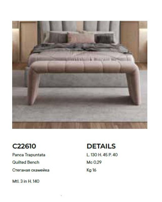 sgabello imbottito design tessile relax lusso divano panca stoffa moderna