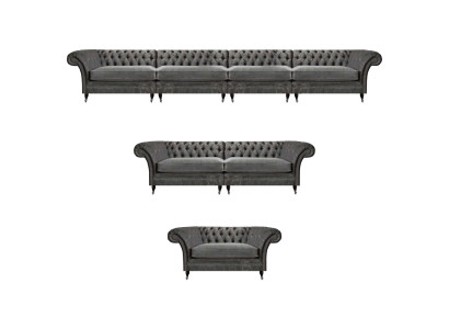 Divano Chesterfield in tessuto Sedute in stile Designer, Mobili Design