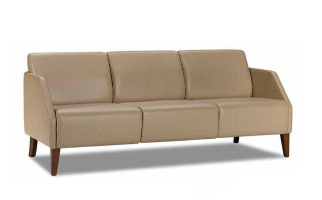 Salotto color beige divano a due posti in tessuto moderno divano a due posti.