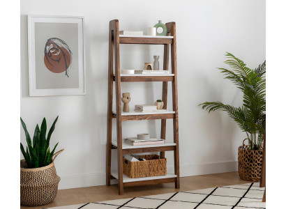 Scaffale per libri marrone scuro, mensole da parete, mensole per ufficio, scaffale da pavimento, armadio per documenti.