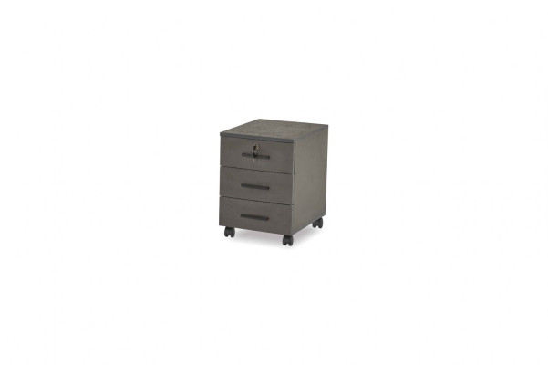 Armadio per documenti grigio monocolore ufficio moderno design con cassetti