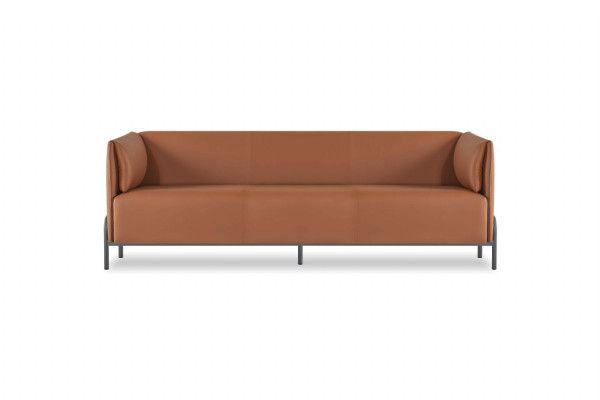 Studio per ufficio 2 posti 3 posti con poltrona marrone monocolore design moderno